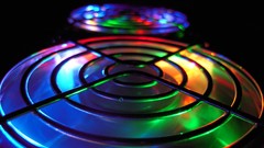 Macro abstract multicolor