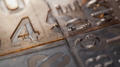 Macro artwork stencil