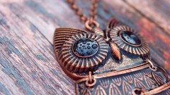 Macro Birds pendant Objects Owls