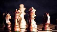 Macro chess chess pieces