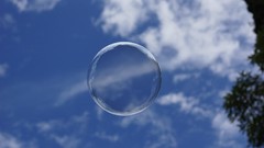 Macro clouds bubbles