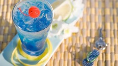 Macro cocktail cherries