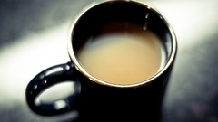 Macro coffee depth of field