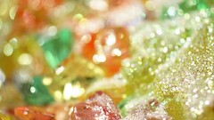 Macro crystals bokeh