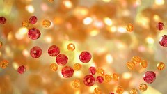 Macro crystals bokeh