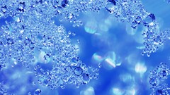 Macro crystals bokeh