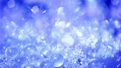 Macro crystals bokeh