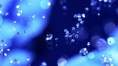 Macro crystals bokeh