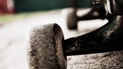 Macro depth of field skateboards