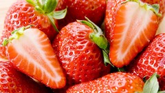 Macro food berry fruits