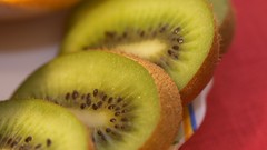 Macro kiwi Berries fruits