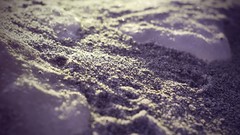 Macro Landscapes sand winter ice purple Beaches dreamy