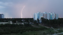 Macro Lightning storm