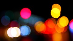 Macro lights close-up bokeh