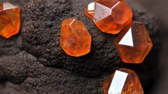 Macro minerals amber Gems