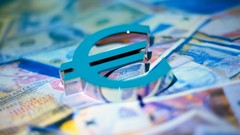 Macro Money Symbols currency banknote euros