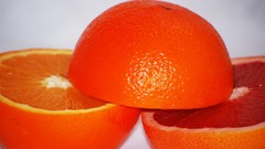 Macro nature oranges slices