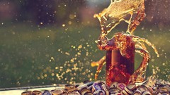 Macro water caps artwork