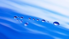 Macro water close-up