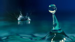 Macro water drops