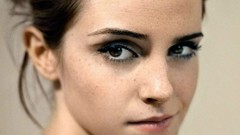 Macro woman brunettes emma watson