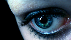 Macro woman eye