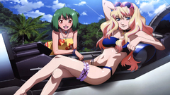 Macross frontier anime girls