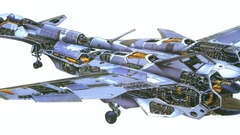 Macross frontier jet aircraft
