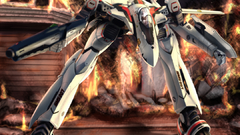 Macross frontier jet aircraft