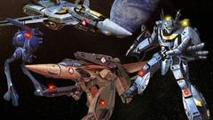 Macross outer Space Robots
