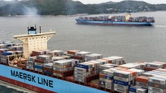 Maersk line cargo ship