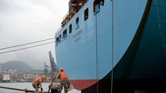 Maersk line cargo ship