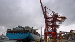 Maersk line cargo ship