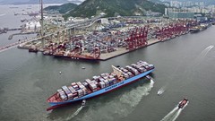 Maersk line cargo ship