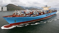 Maersk line cargo ship