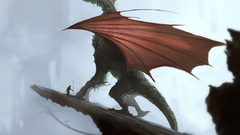 Mage Dragons fantasy art