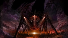 Mage fantasy art spiders