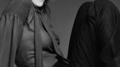 Maggie Gyllenhaal monochrome greyscale