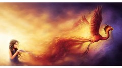 Magic ashes fan art phoenix fantasy art artbook