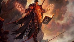 Magic Books Swords mage artwork fantasy art realistic