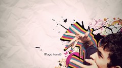 Magic hands vector art