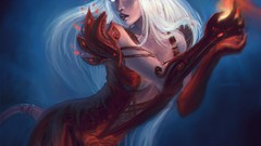 Magic horns world of warcraft mage artwork draenei video games