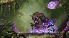 Magic League of Legends video games fantasy art veigar Warwick