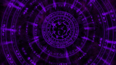 Magic purple time circle circles More draykathedragon