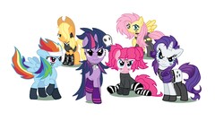 Magic rarity ponies rainbow dash twilight sparkle pinkie pie My 
