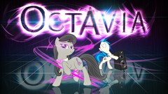 Magic spectrum glow neon Octavia ponies my little pony My 