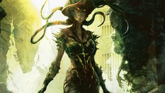 Magic: the gathering artwork fantasy art Vraska