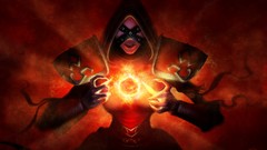 Magic Undead armor world of warcraft mage artwork video games 