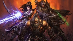 Magic weapons game storm hood armor Warriors arrows spears 