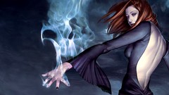 Magic woman Buffy the Vampire Slayer witches artwork fantasy 